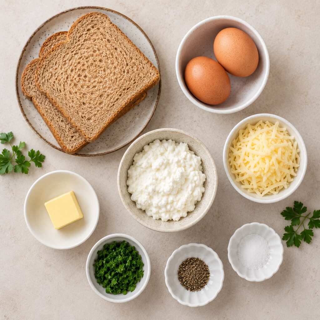High Protein Egg Toast (Low Calorie & Easy Breakfast) egg toast ingredients