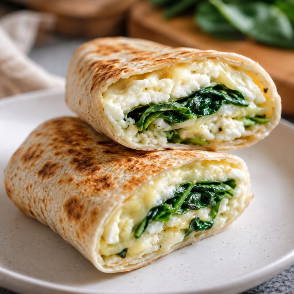 high protein egg white wrap