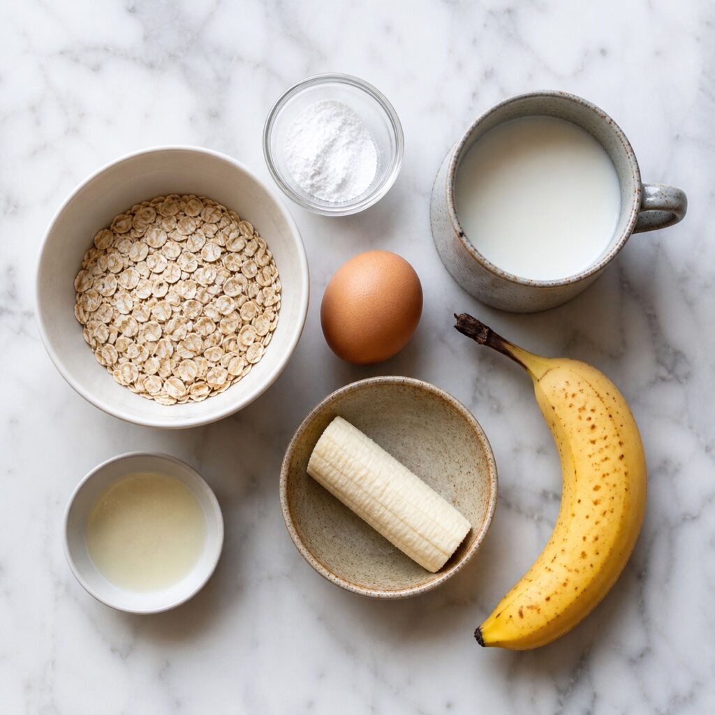 Low Calorie Oatmeal Pancakes (Healthy & High Protein) oatmeal pancake ingredients