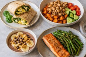 easy high protein 2000 calorie meal plan