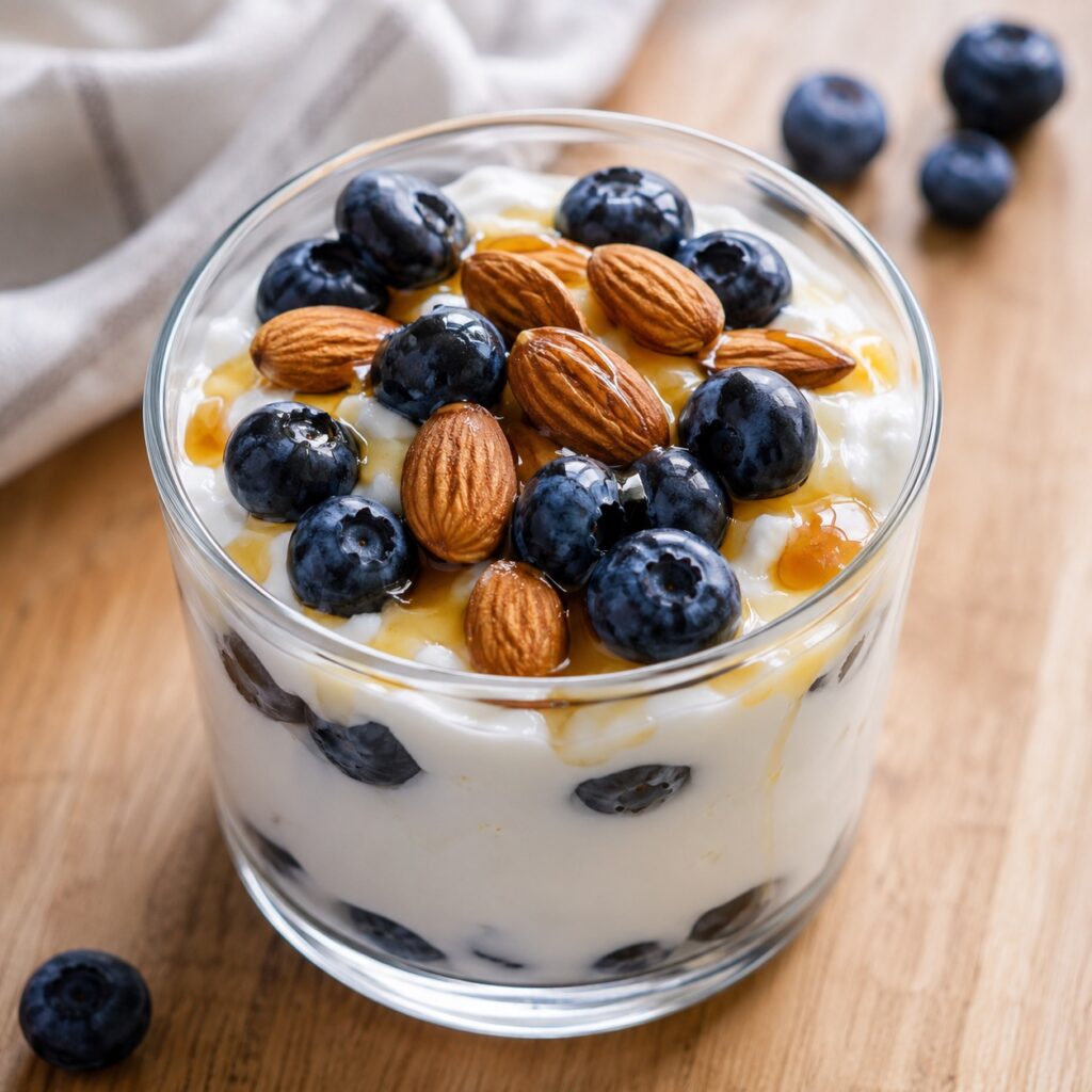High Protein 1500 Calorie Meal Plan greek yogurt protein snack