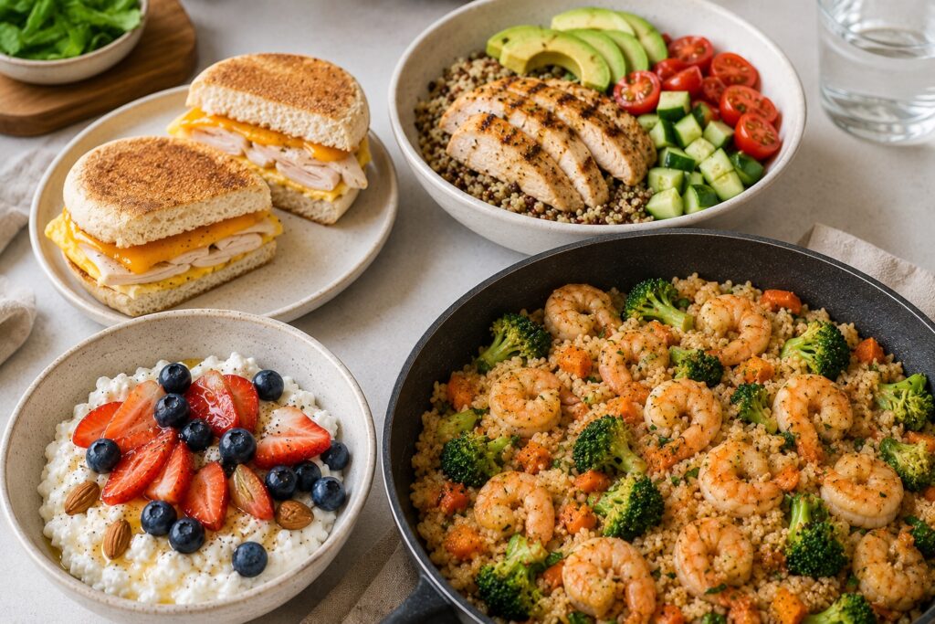 healthy high protein 2000 calorie meal plan