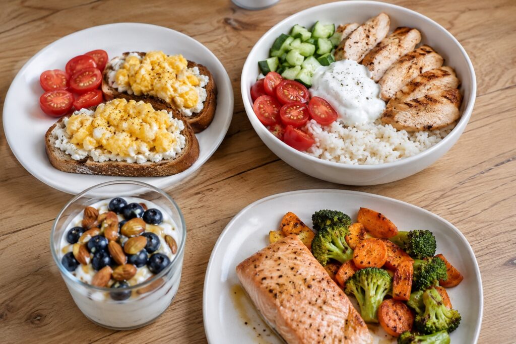 high protein 1500 calorie meal plan