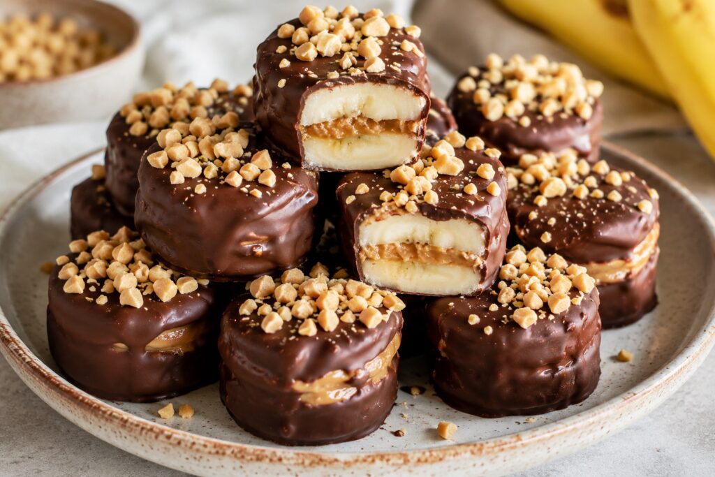 frozen peanut butter banana bites under 5 dollars
