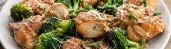 keto garlic butter chicken broccoli